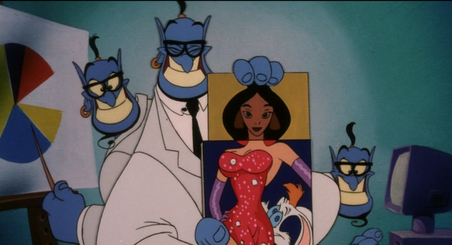 Aladdin and the King of Thieves Hidden Jessica and Roger Rabbit