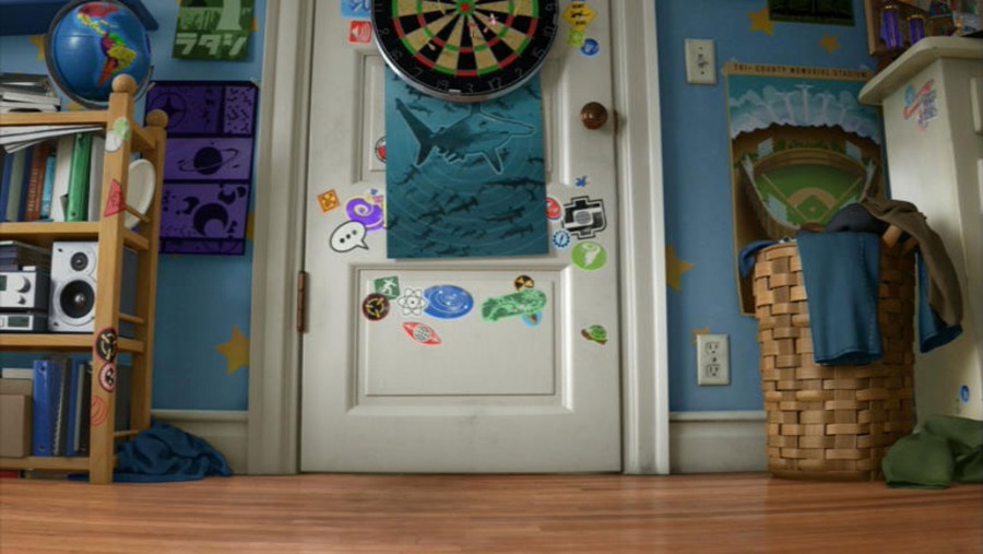 Andy's Room Hidden Mickey