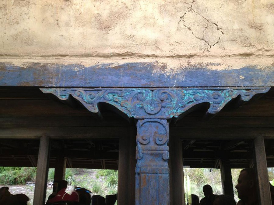 Animal Kindgom Expedition Everest Hidden Mickey