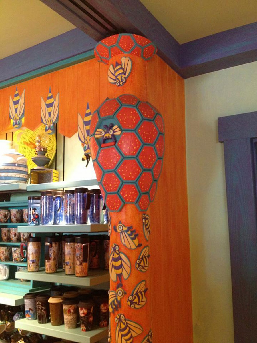 Animal Kindgom Island Mercantile Shop Hidden Mickey