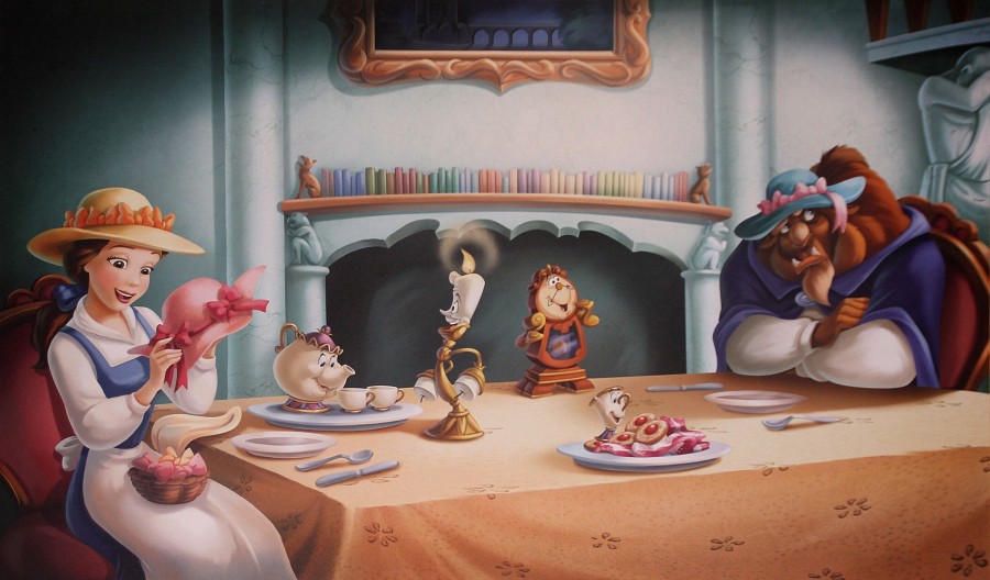 Be Our Guest Restaurant Hidden Mickey