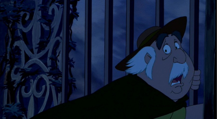 Beauty and the Beast Castle Hidden Mickey