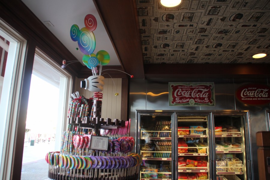 Disney's Boardwalk Store Lollipop Display Hidden Mickey
