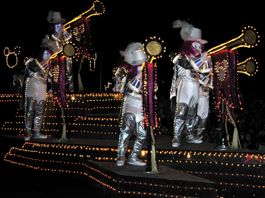 Electric Hidden Mickeys