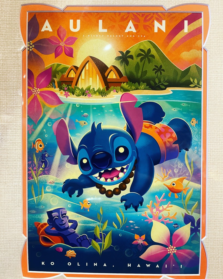 Aulani Stitch Hidden Mickey