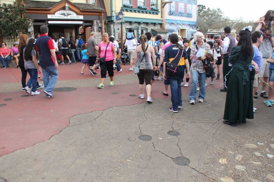 Haunted Mansion Hoof Print Hidden Mickey