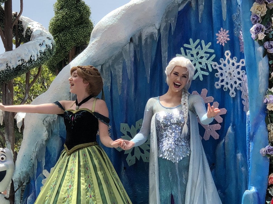 Elsa and Anna Hidden Mickey