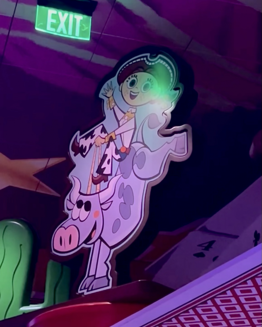 Rodeo Bull Hidden Mickey