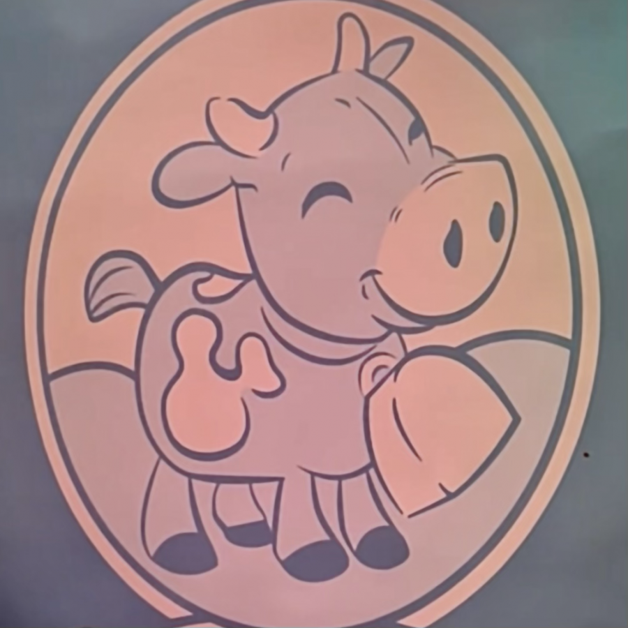 Roundup Rodeo BBQ Cow Hidden Mickey