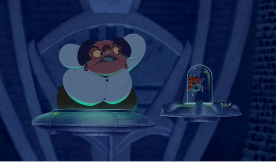 Lilo & Stitch Spaceship Trial Hidden Mickey