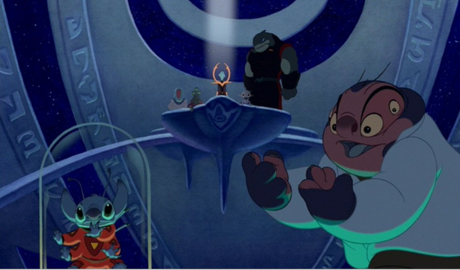 Lilo & Stitch Spaceship Hidden Mickey