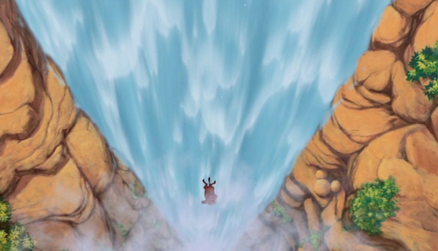 The Lion King 1½ Hidden Mickey Waterfall