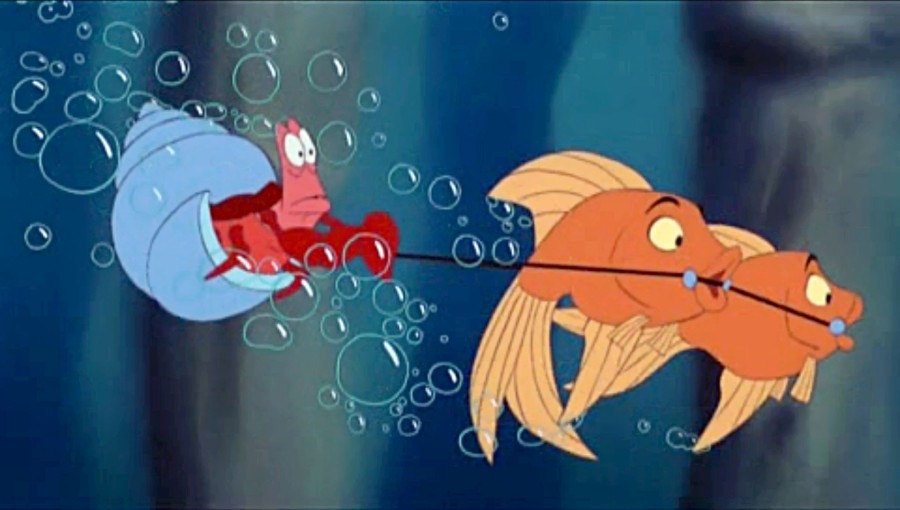 The Little Mermaid Hidden Mickey Bubbles