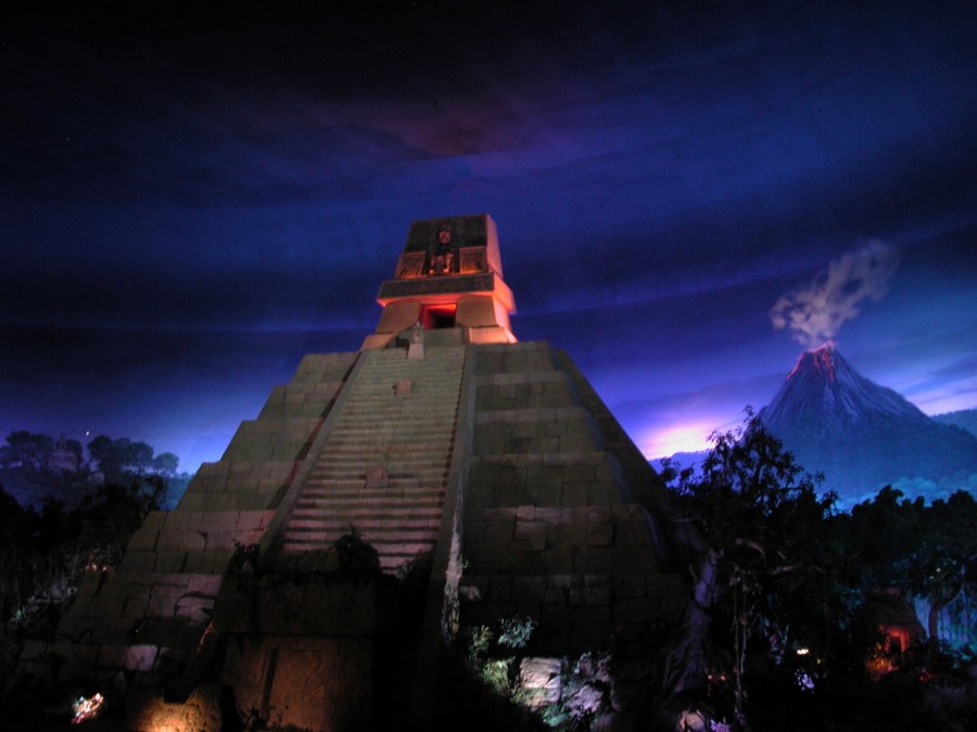 Mexico Volcano Hidden Mickey