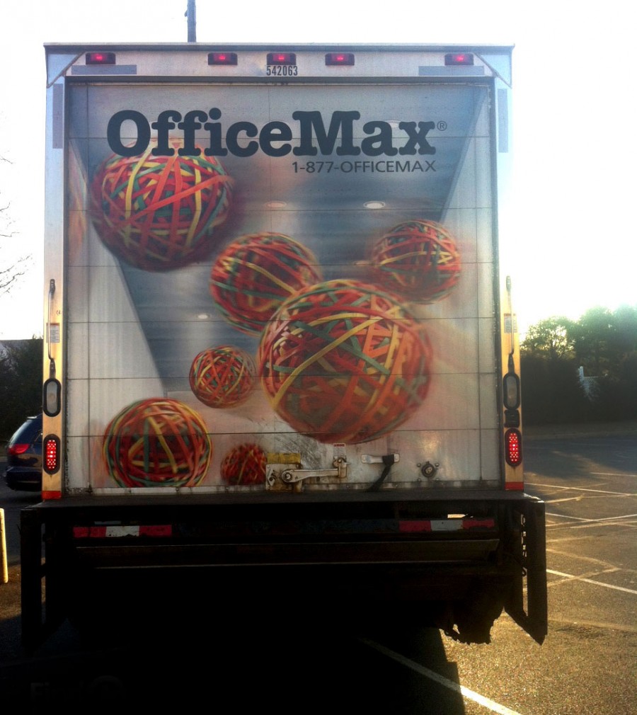 Office Max Truck Hidden Mickey?