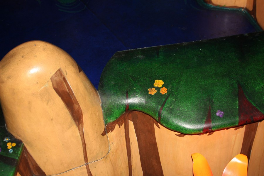 Peter Pan Ride Flowers Hidden Mickey