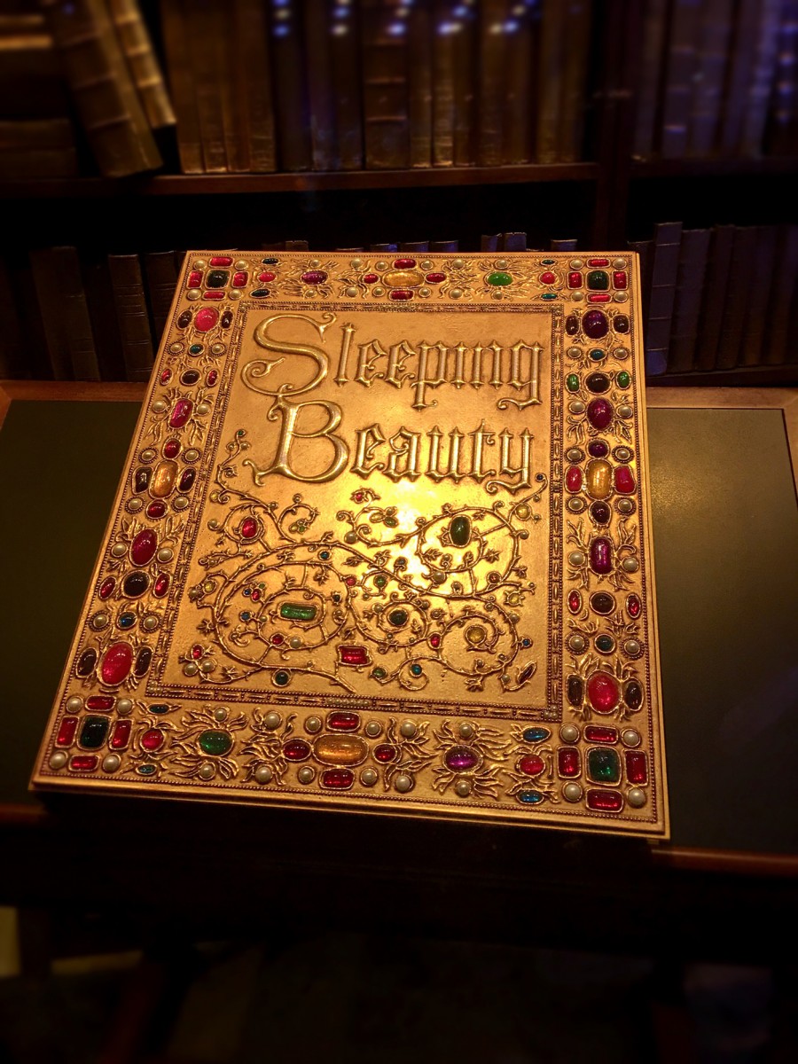 Sleeping Beauty Book Hidden Mickey