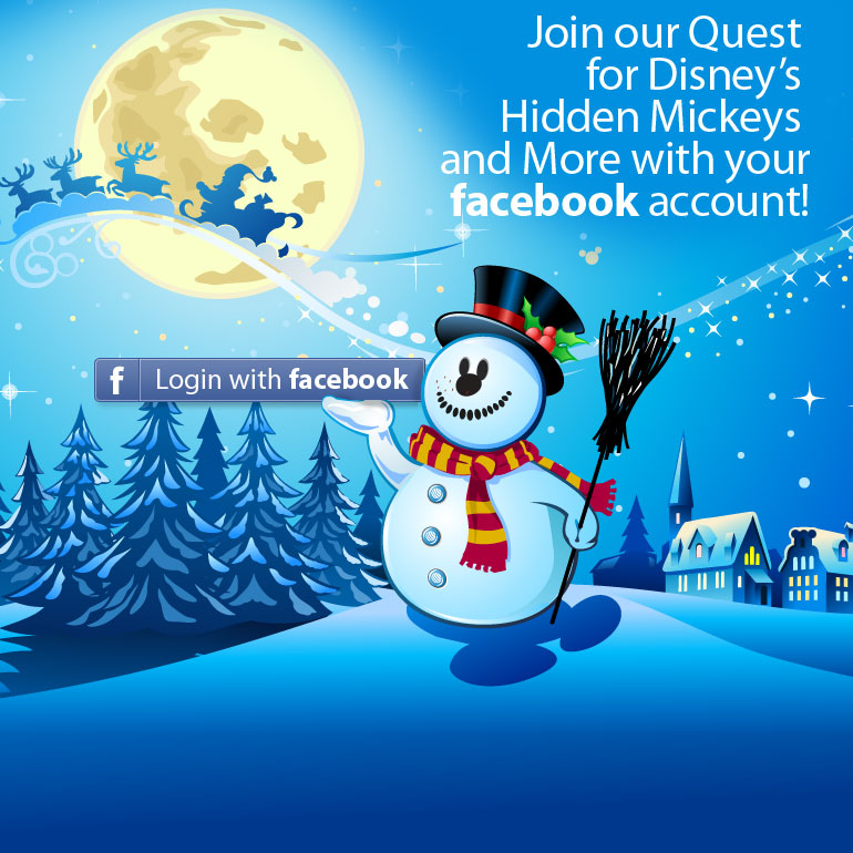 Snowman Hidden Mickeys