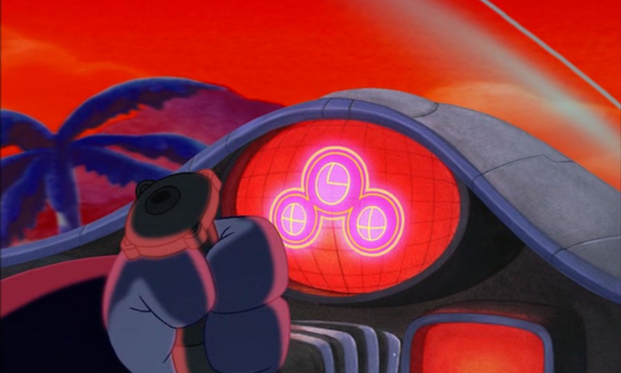 Stitch The Movie Captain Gantu Hidden Mickey