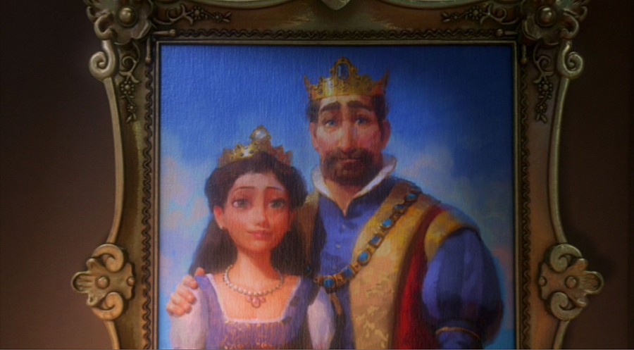 Tangled Parents Hidden Mickey