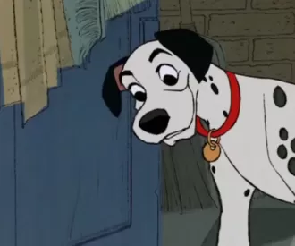 101 Dalmations Hidden Mickey