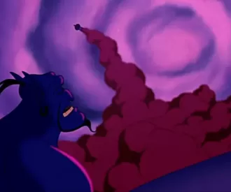 Aladdin Hidden Mickey smoke