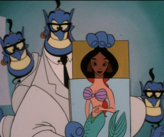 Aladdin and the King of Thieves Hidden Little Mermaid