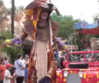 Mickey's Jammin' Jungle Parade Hidden Mickey