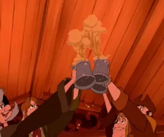 Toast To Gaston Hidden Mickey