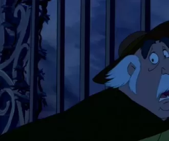 Beauty and the Beast Castle Hidden Mickey