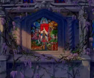 Beauty and the Beast Beginning Hidden Mickey