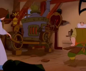 Belle's House Hidden Mickey