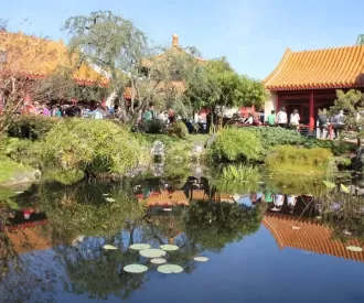 Epcot's China Pavillion Lilly Hidden Mickey