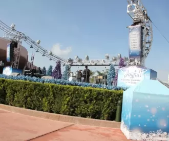 Epcot Stage Hidden Mickey