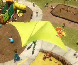 Sunnyside Playground Hidden Mickey