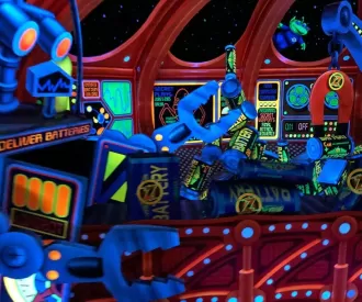 Buzz Lightyear's Space Ranger Spin Hidden Mickey
