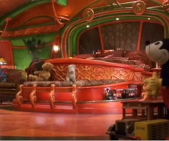 Santa Clause 2 Hidden Mickey Mouse Doll