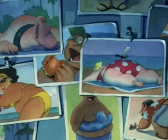 Lilo & Stitch Bathing Suit Hidden Mickey