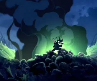 Lilo & Stitch Landing Hidden Mickey