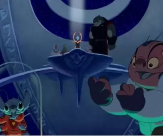 Lilo & Stitch Spaceship Hidden Mickey