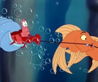 The Little Mermaid Hidden Mickey Bubbles