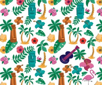 Hawaiian themed Hidden Mickey Brainteaser