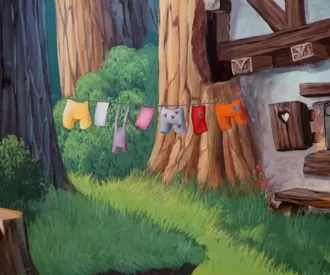 Snow White Hidden Mickey